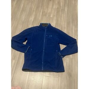 Men's Mountain Hardwear Fleece Full Zip Camp Sweater Size Large